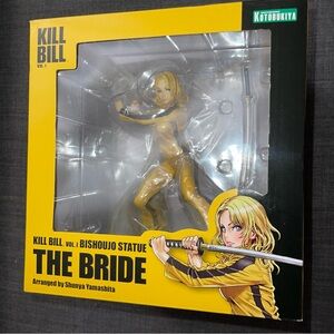 SOLD!! KOTOBUKIYA BISHOUJO - KILL BILL Vol 1 - THE BRIDE - 1/7 Scale Statue NIB